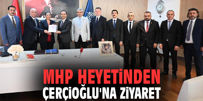 MHP heyetinden Çerçioğlu'na ziyaret