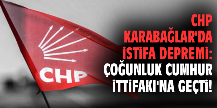 CHP Karabağlar'da istifa depremi: Çoğunluk Cumhur İttifakı'na geçti!