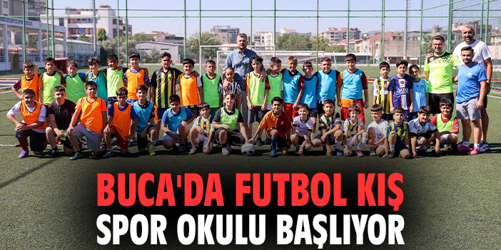 Buca'da Futbol Kış Spor Okulu başlıyor