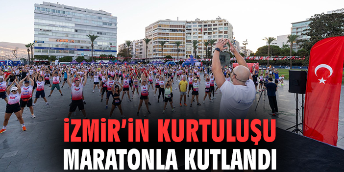 İzmir'in Kurtuluşu Maratonla Kutlandı