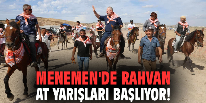 Menemen'de Rahvan At Yarışları başlıyor!