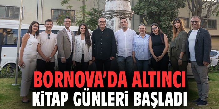 Bornova'da Altıncı Kitap Günleri Başladı