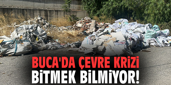 Buca'da çevre krizi bitmek bilmiyor!