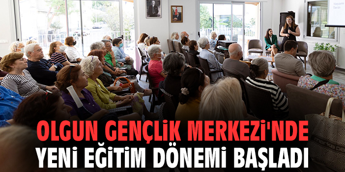 Balçova Olgun Gençlik Merkezi'nde yeni eğitim dönemi başladı