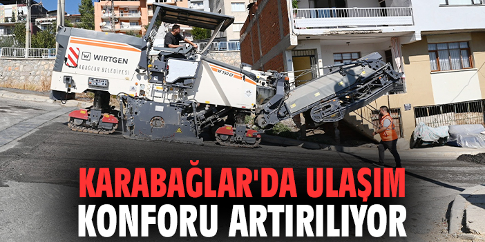 Karabağlar'da ulaşım konforu artırılıyor