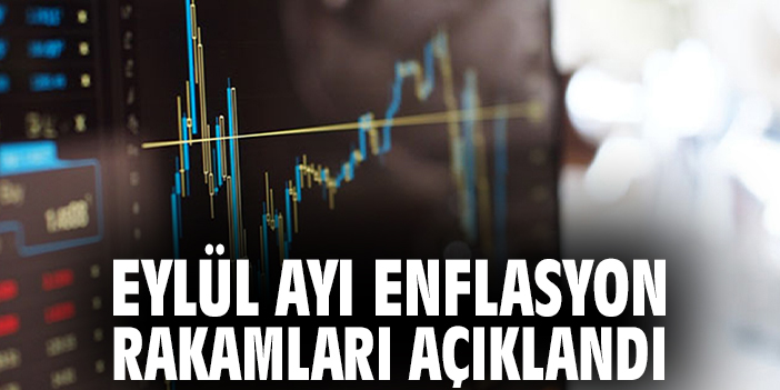 Eylül ayı enflasyon rakamları açıklandı