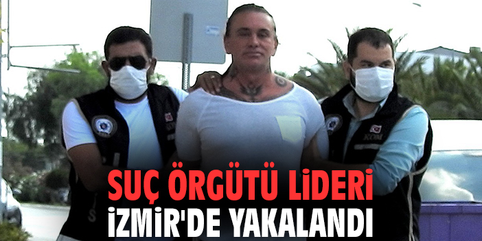 Suç örgütü lideri İzmir'de yakalandı