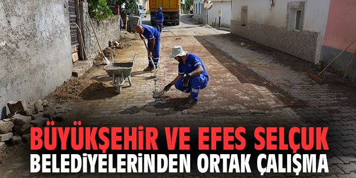 Büyükşehir ve Efes Selçuk belediyelerinden ortak çalışma