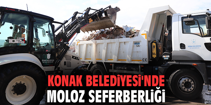 Konak Belediyesi'nde moloz seferberliği
