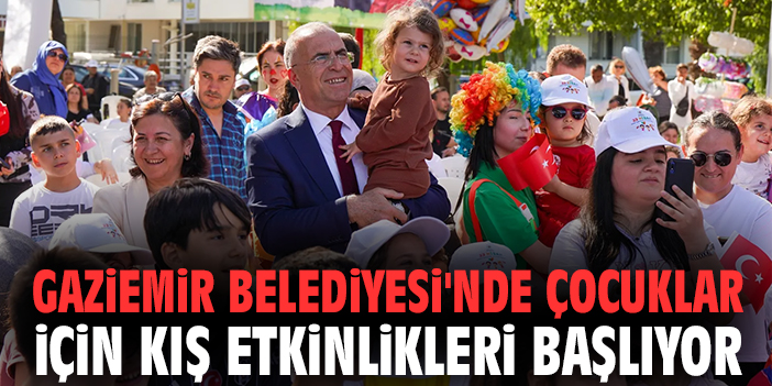 Gaziemir Belediyesi'nde çocuklar için kış etkinlikleri başlıyor