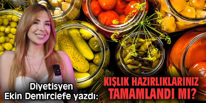 Kışlık hazırlıklarınız tamamlandı mı?
