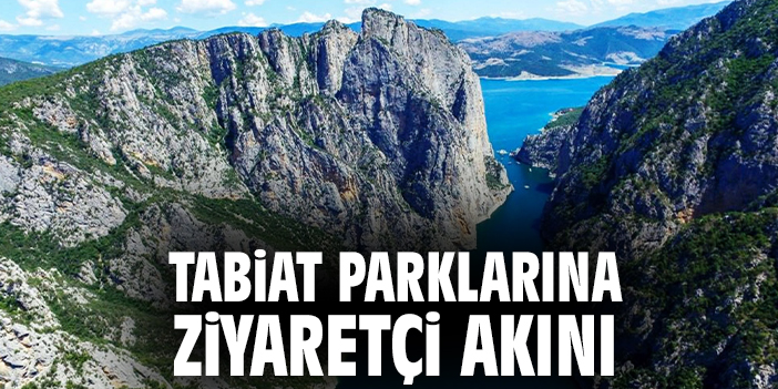 Tabiat parklarına ziyaretçi akını