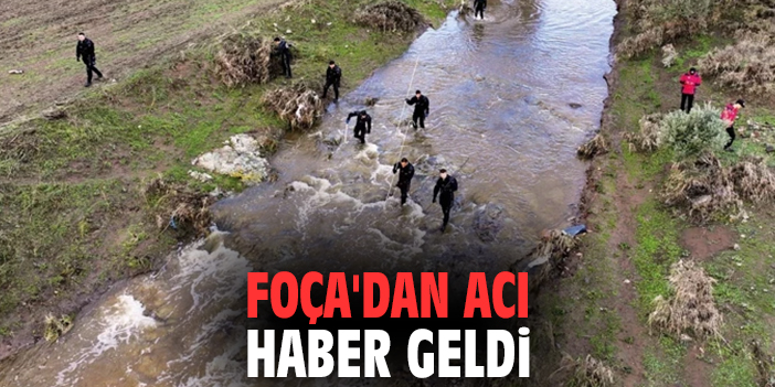Foça'dan acı haber geldi