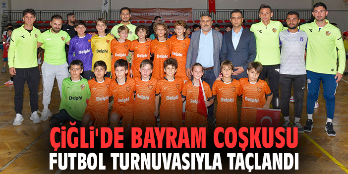 Çiğli'de bayram coşkusu futbol turnuvasıyla taçlandı