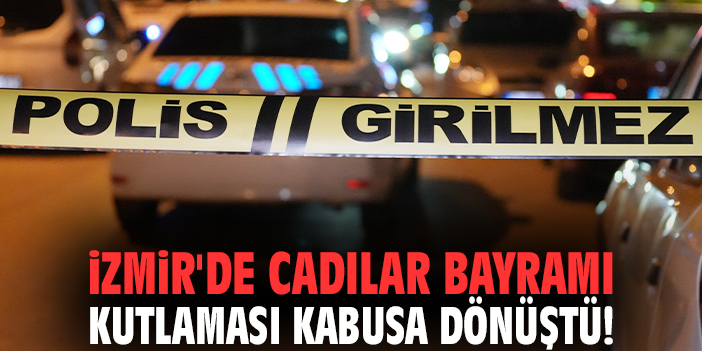 İzmir'de Cadılar Bayramı kutlaması kabusa dönüştü!