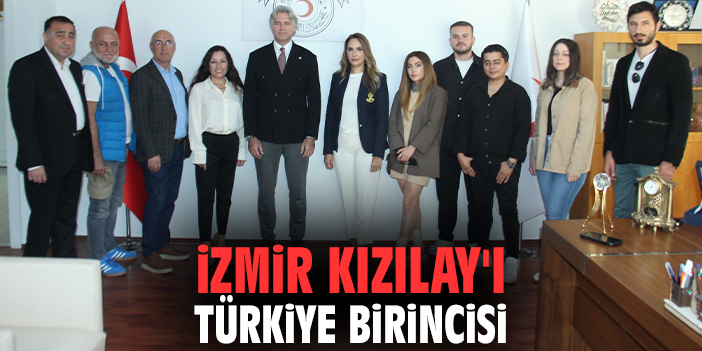 İzmir Kızılay'ı Türkiye birincisi