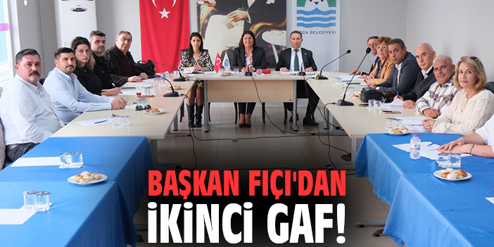 Başkan Fıçı'dan ikinci gaf: Cemil Tugay ile Tunç Soyer'i karıştırdı!