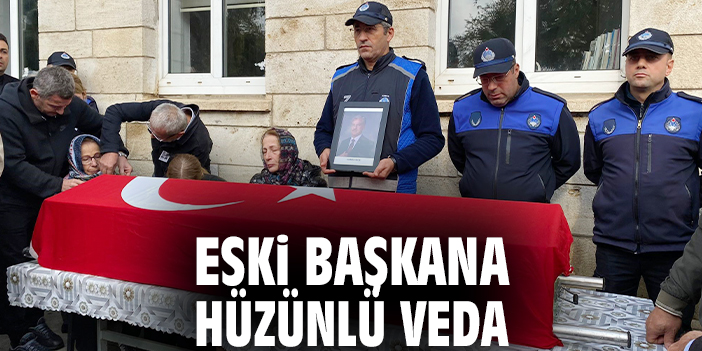 Eski başkana hüzünlü veda