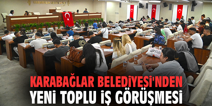 Karabağlar Belediyesi'nden yeni toplu iş görüşmesi