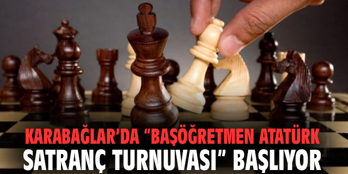 Karabağlar’da “Başöğretmen Atatürk Satranç Turnuvası” başlıyor