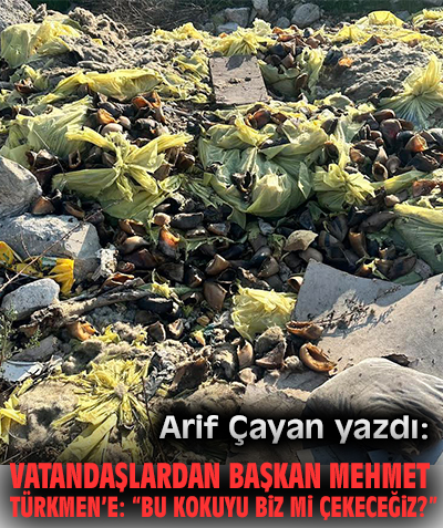 Vatandaşlardan Başkan Mehmet Türkmen’e: “Bu kokuyu biz mi çekeceğiz?”