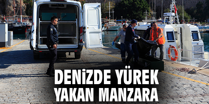Denizde yürek yakan manzara