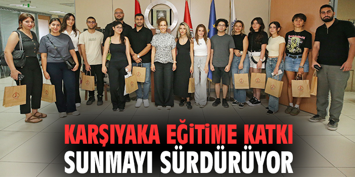Karşıyaka eğitime katkı sunmayı sürdürüyor