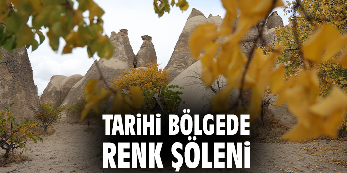 Tarihi bölgede renk şöleni