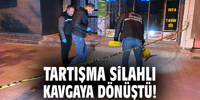 Tartışma silahlı kavgaya dönüştü: 1 ölü!