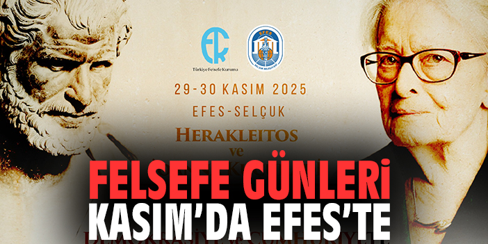 Felsefe günleri Kasım'da Selçuk'ta