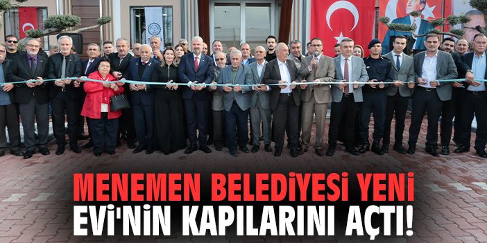 Menemen Belediyesi yeni Taziye Evi'nin kapılarını açtı!