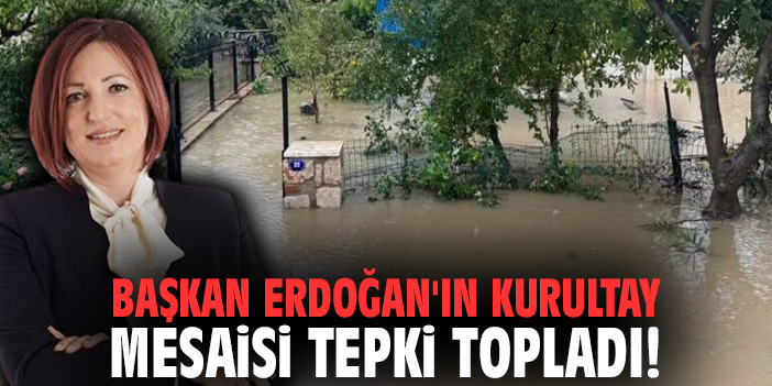 Başkan Erdoğan'ın kurultay mesaisi tepki topladı!