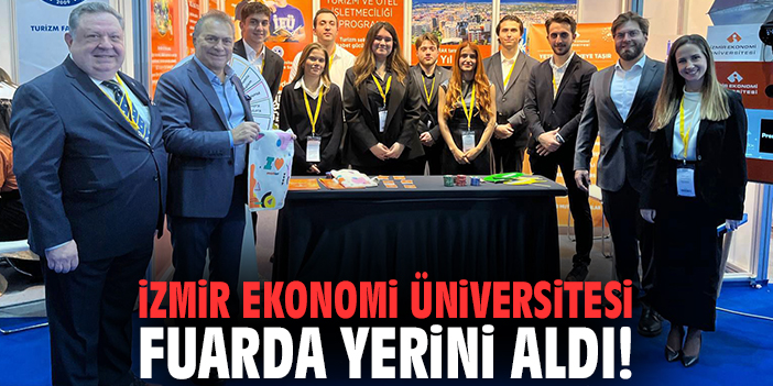 İzmir Ekonomi Üniversitesi fuarda yerini aldı!