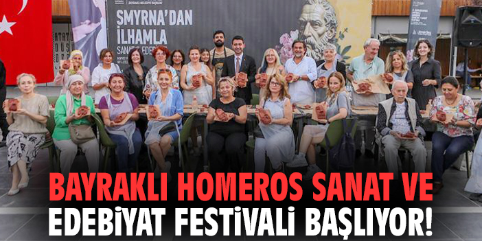 Bayraklı Homeros Sanat ve Edebiyat Festivali başlıyor!
