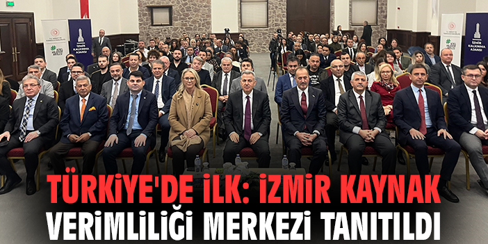 Türkiye'de ilk: İzmir Kaynak Verimliliği Merkezi tanıtıldı