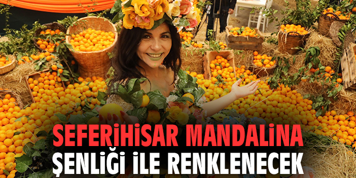 Seferihisar Mandalina Şenliği ile renklenecek
