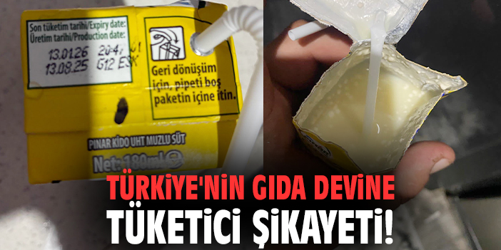Türkiye'nin gıda devine tüketici şikayeti!