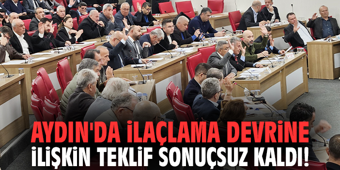 Aydın'da ilaçlama devrine ilişkin teklif sonuçsuz kaldı!