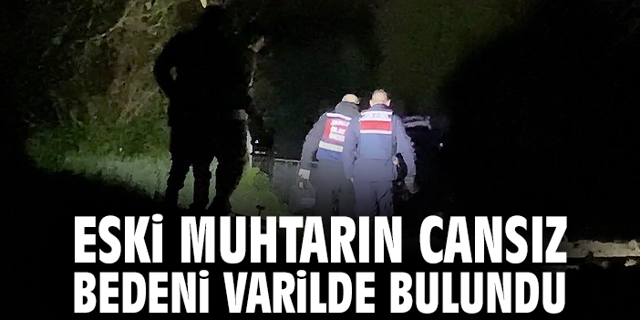 Şüpheli ölüm: Eski muhtarın cansız bedeni varilde bulundu