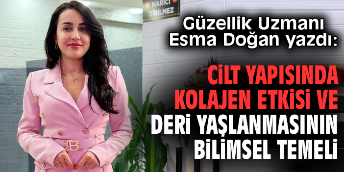 Cilt yapısında kolajen etkisi ve deri yaşlanmasının bilimsel temeli