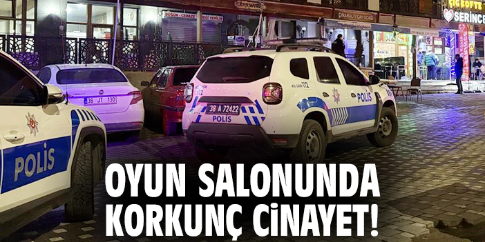 Oyun salonunda korkunç cinayet!