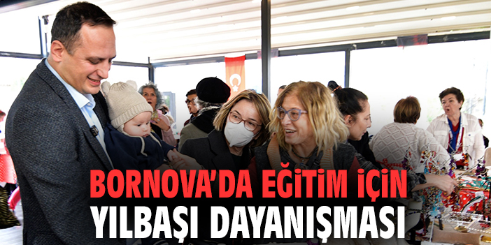 Bornova’da eğitim için yılbaşı dayanışması