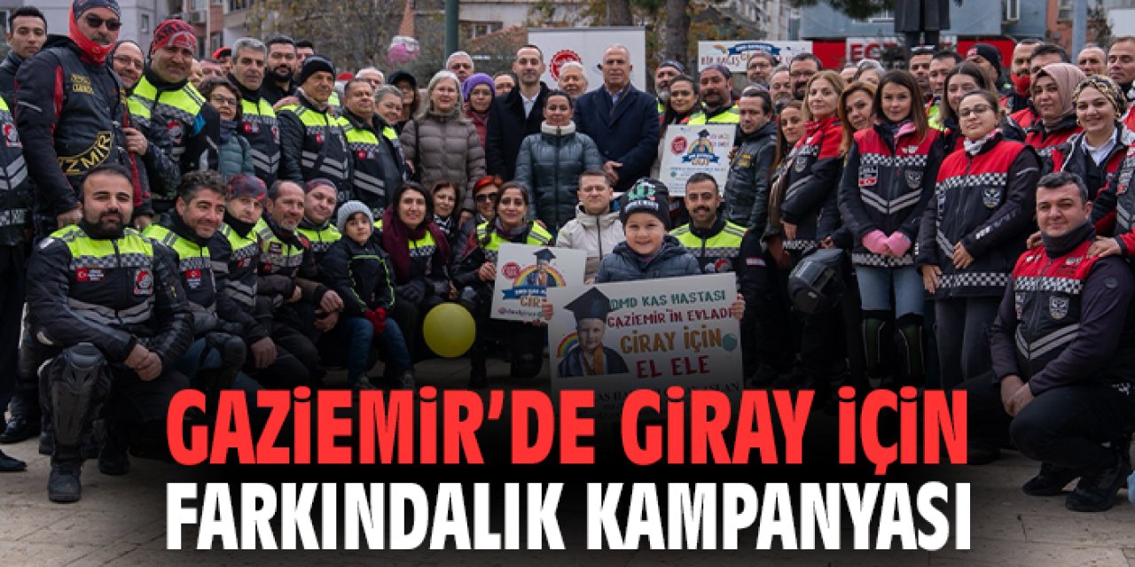 Gaziemir’de Giray İçin Farkındalık Kampanyası