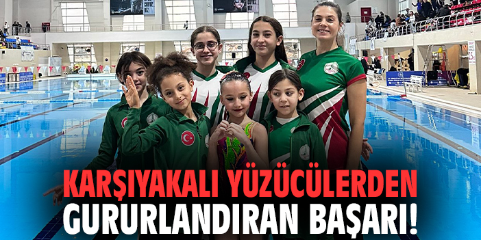 Karşıyakalı yüzücülerden gururlandıran başarı!