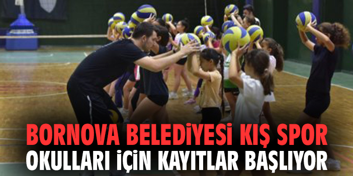 Bornova Belediyesi Kış Spor Okulları İçin Kayıtlar Başlıyor