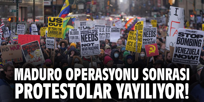 Maduro Operasyonu Sonrası Protestolar Yayılıyor
