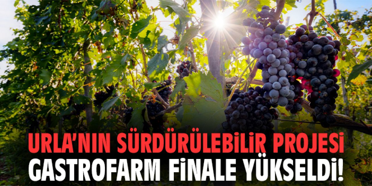 Urla’nın sürdürülebilir projesi GastroFarm finale yükseldi