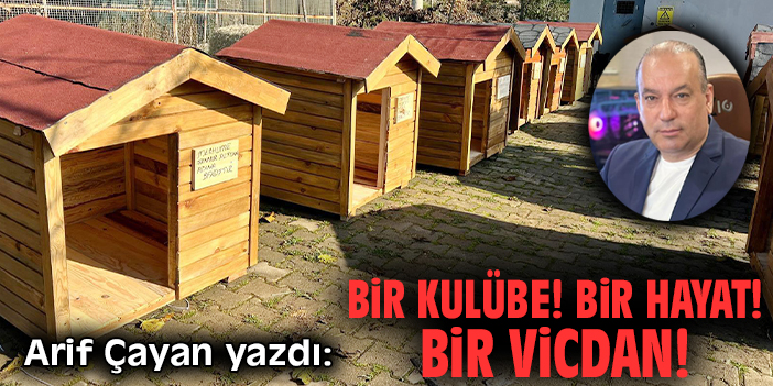 Bir kulübe! Bir hayat! Bir vicdan!