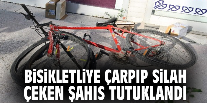 Bisikletliye Çarpıp Silah Çeken Şahıs Tutuklandı