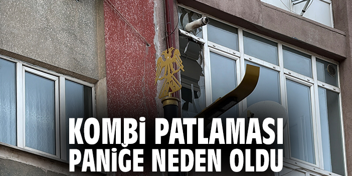 Kombi Patlaması Paniğe Neden Oldu